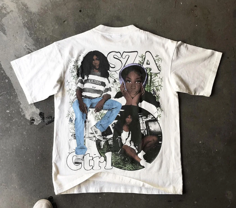 SZA Ctrl Graphic T-Shirt - The Fashion Center