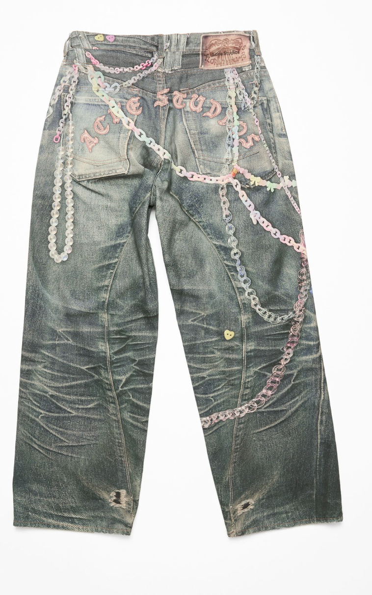 Acne Studios 1981F Baggy Fit Jeans