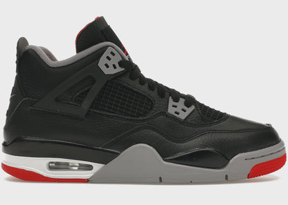 Air Jordan 4 Retro Bred Reimagined black and red - District 97 Clothing