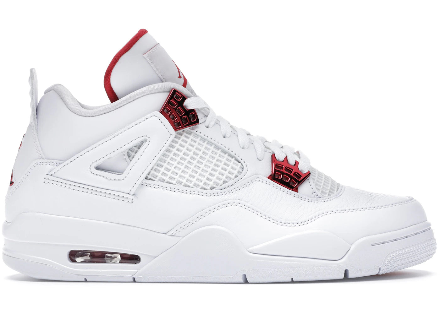 Air Jordan 4 Retro 'Red Metallic' - side view - District 97 Clothing streetwear