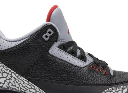 Basketball Shoes 3 Retro Black Cement - The Fashion Center