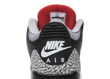 Basketball Shoes 3 Retro Black Cement - The Fashion Center