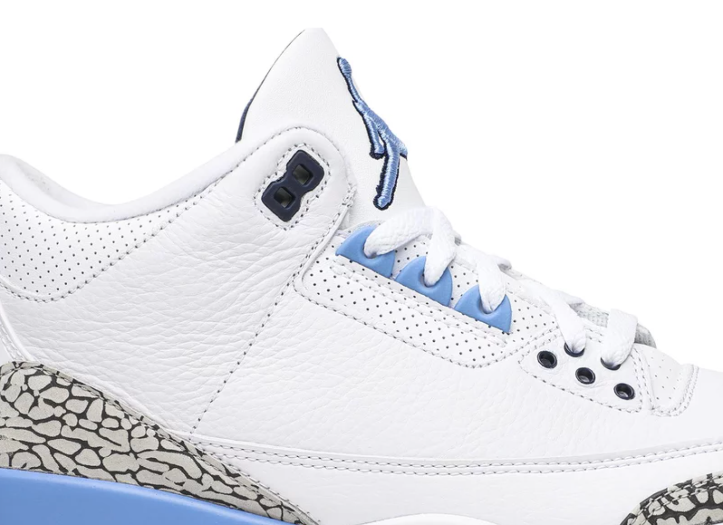 Basketball Shoes 3 Retro University Blue - The Fashion Center