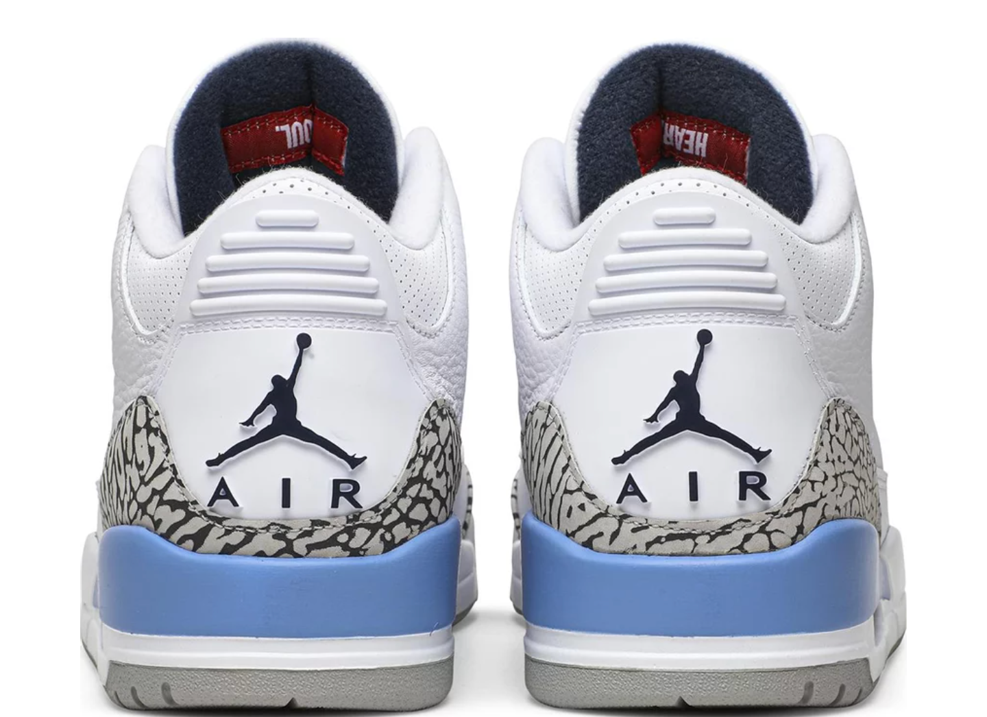 Basketball Shoes 3 Retro University Blue - The Fashion Center