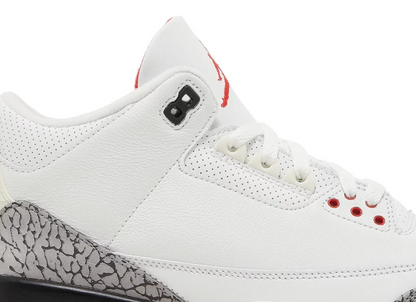 Basketball Shoes 3 Retro White Cement - The Fashion Center