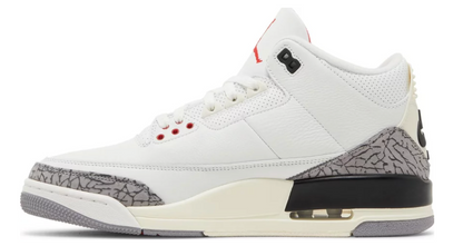 Basketball Shoes 3 Retro White Cement - The Fashion Center