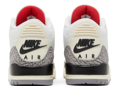 Basketball Shoes 3 Retro White Cement - The Fashion Center