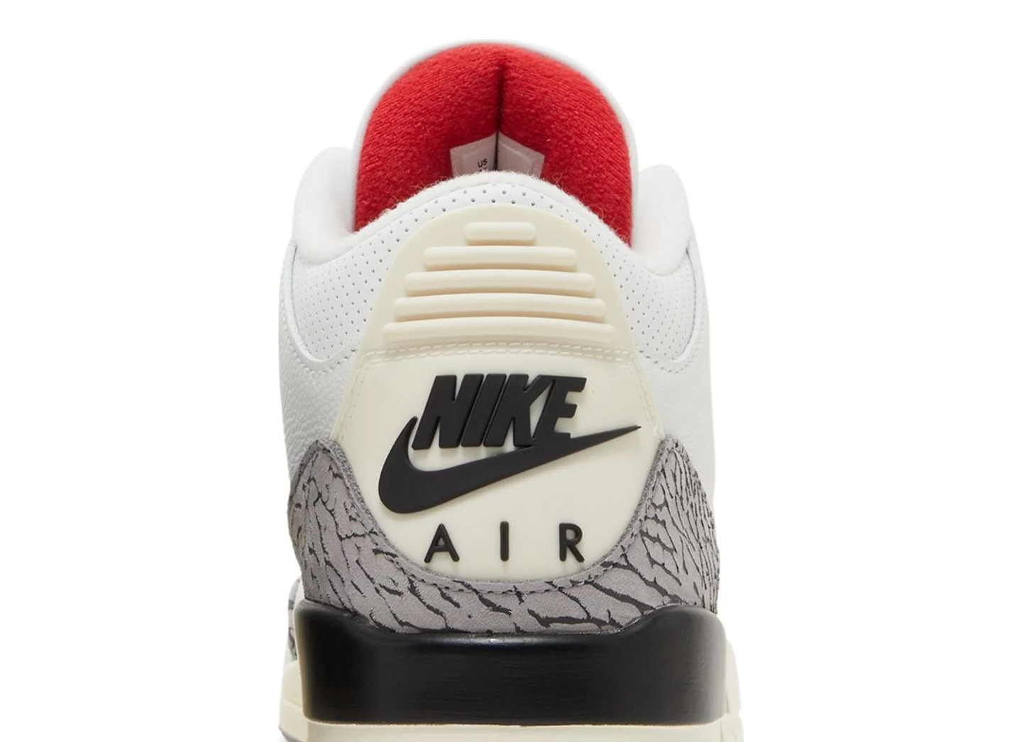 Basketball Shoes 3 Retro White Cement - The Fashion Center