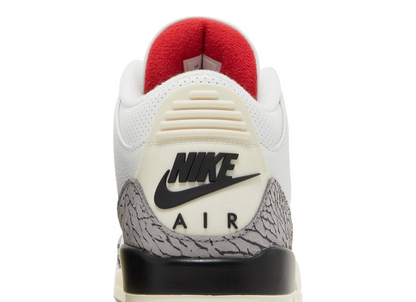 Basketball Shoes 3 Retro White Cement - The Fashion Center
