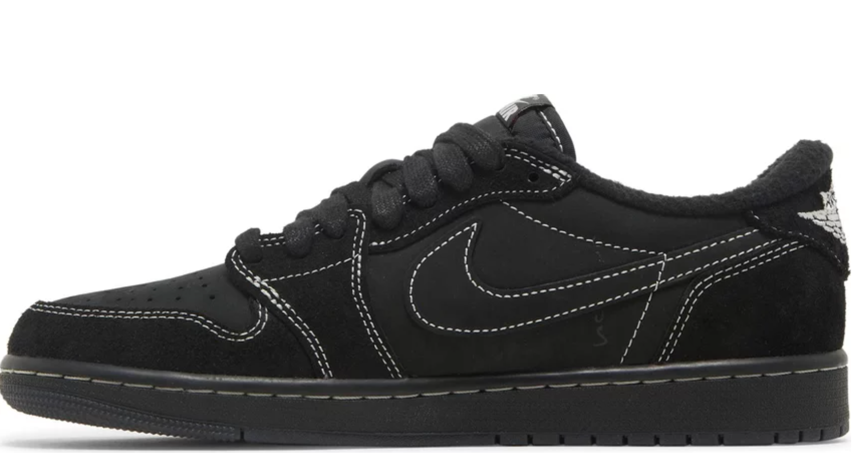 Basketball Shoes 1 Black Phantom Retro Low - The Fashion Center