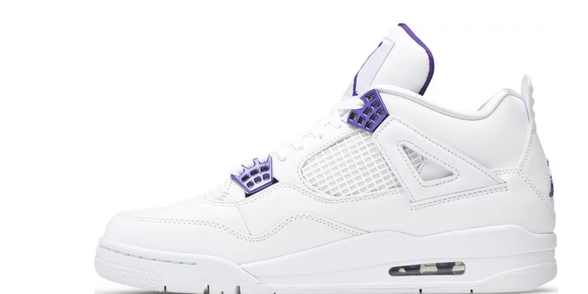 Basketball Shoes 4 Retro Purple Metallic - The Fashion Center