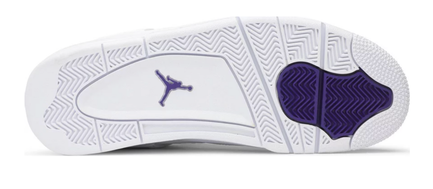 Basketball Shoes 4 Retro Purple Metallic - The Fashion Center