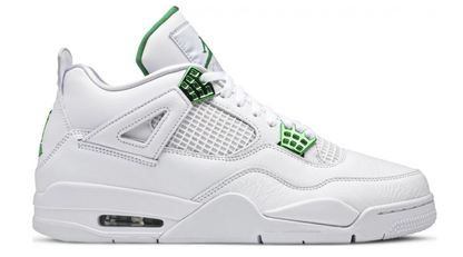 Basketball Shoes 4 Retro Metallic Green - The Fashion Center