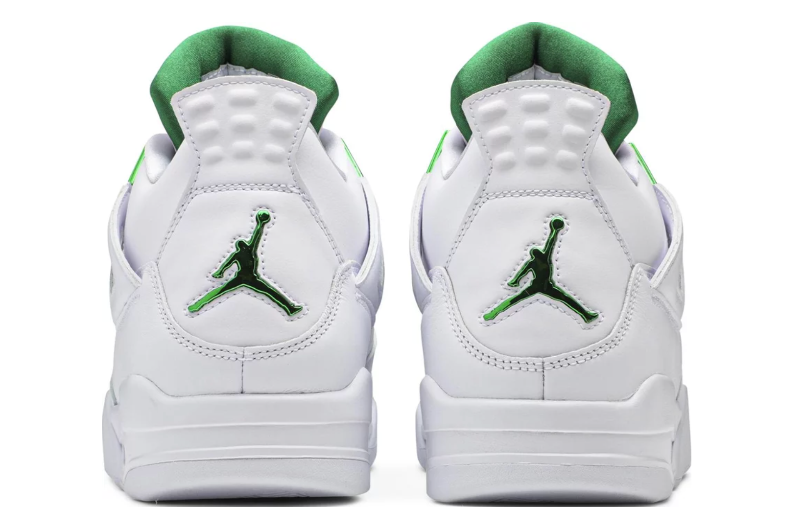 Basketball Shoes 4 Retro Metallic Green - The Fashion Center