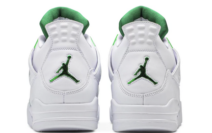 Basketball Shoes 4 Retro Metallic Green - The Fashion Center