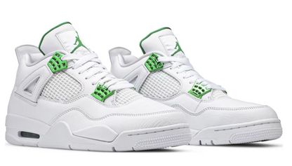 Basketball Shoes 4 Retro Metallic Green - The Fashion Center