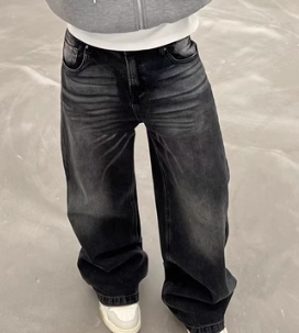 Washed Black Jeans - The Fashion Center