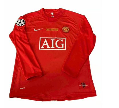Ronaldo 2008 Champions League final long sleeved jersey - The Fashion Center