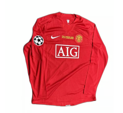 Ronaldo 2008 Champions League final long sleeved jersey - The Fashion Center