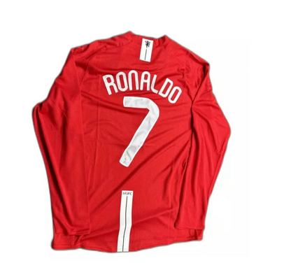 Ronaldo 2008 Champions League final long sleeved jersey - The Fashion Center