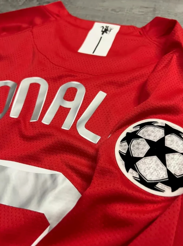 Ronaldo 2008 Champions League final long sleeved jersey - The Fashion Center
