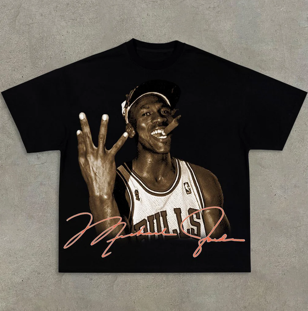 Michael Jordan Graphic T-Shirt - The Fashion Center