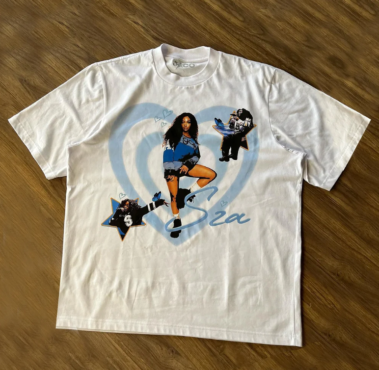 SZA Love Graphic T-Shirt - The Fashion Center