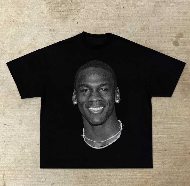 Young Michael Jordan Graphic T-Shirt - The Fashion Center