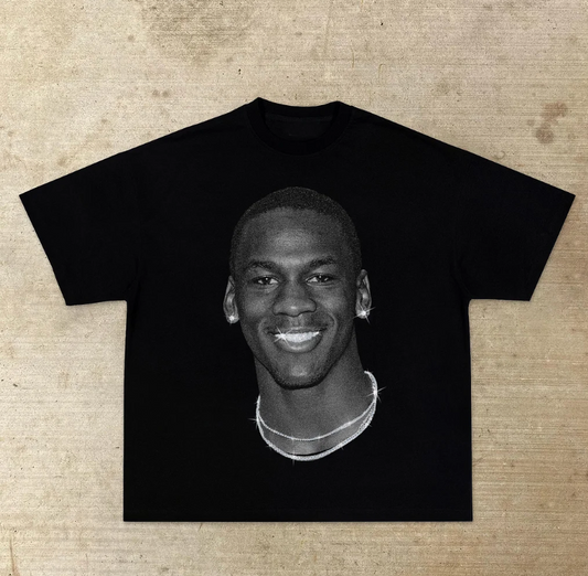 Young Michael Jordan Graphic T-Shirt - The Fashion Center