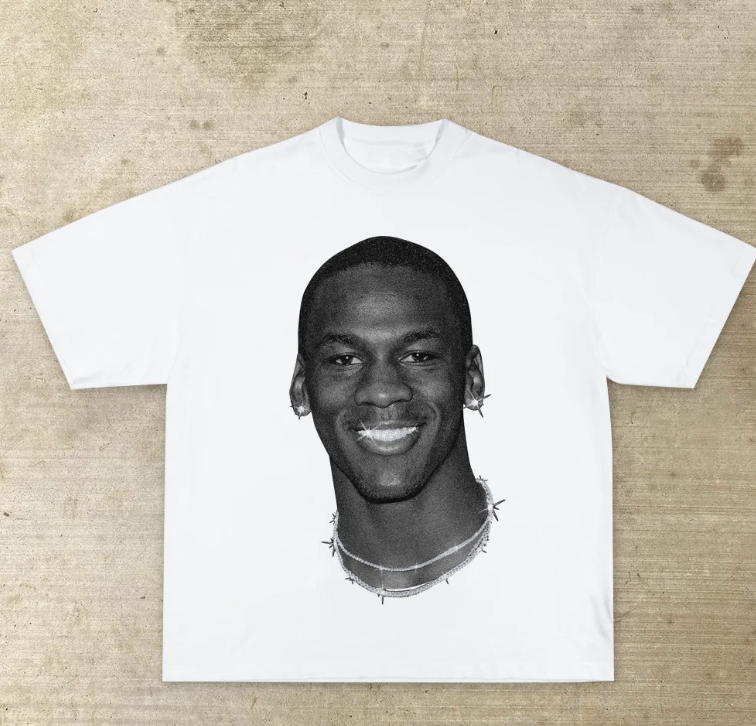 Young Michael Jordan Graphic T-Shirt - The Fashion Center