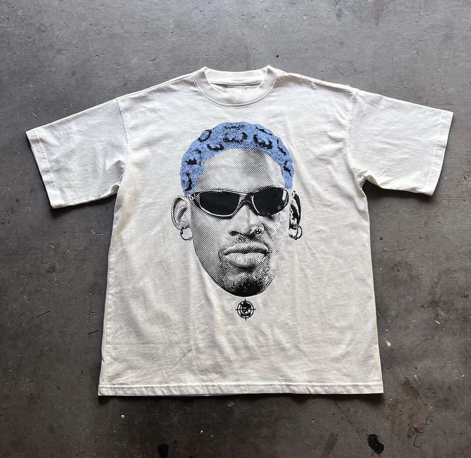 Dennis Rodman Graphic T-Shirt - The Fashion Center