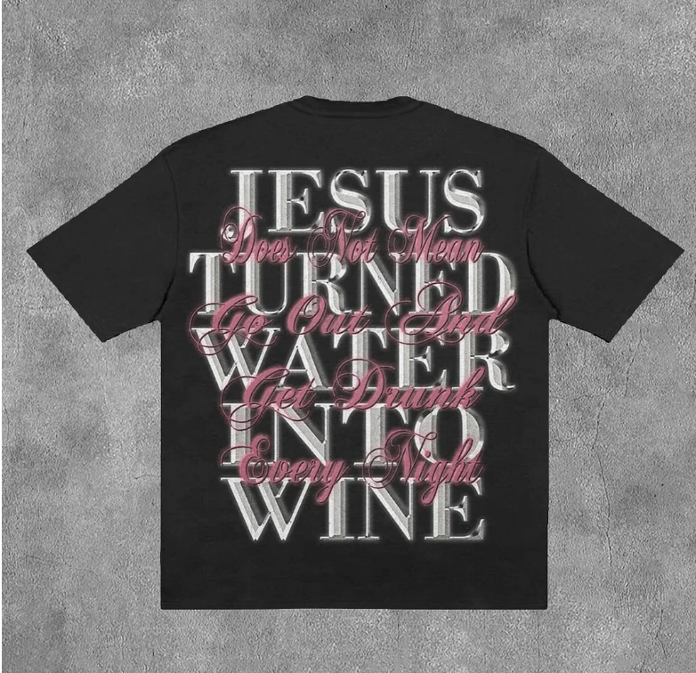 Jesus Graphic T-Shirt - The Fashion Center