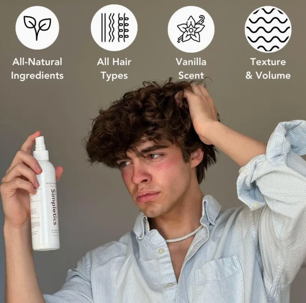 Mens Sea Salt Volumizing Hair Spray - The Fashion Center