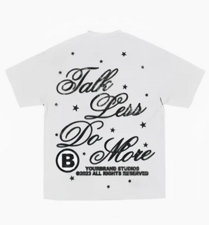 Talk Less Do More Mens Graphic Tee - The Fashion Center