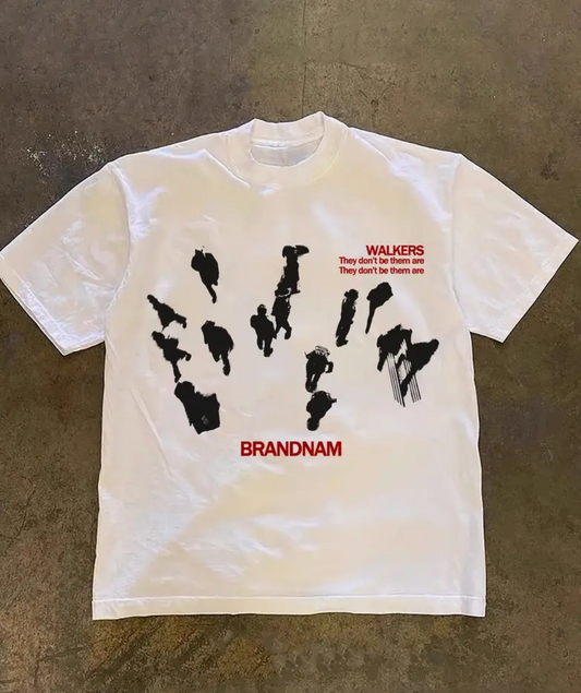 The Walkers Mens Graphic T-shirt - The Fashion Center