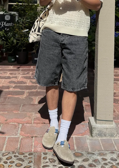 Mens Denim Jorts - The Fashion Center