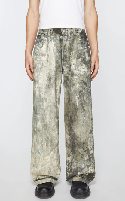 Acne Studios 1981M Loose Fit Jeans 'Cold Grey'