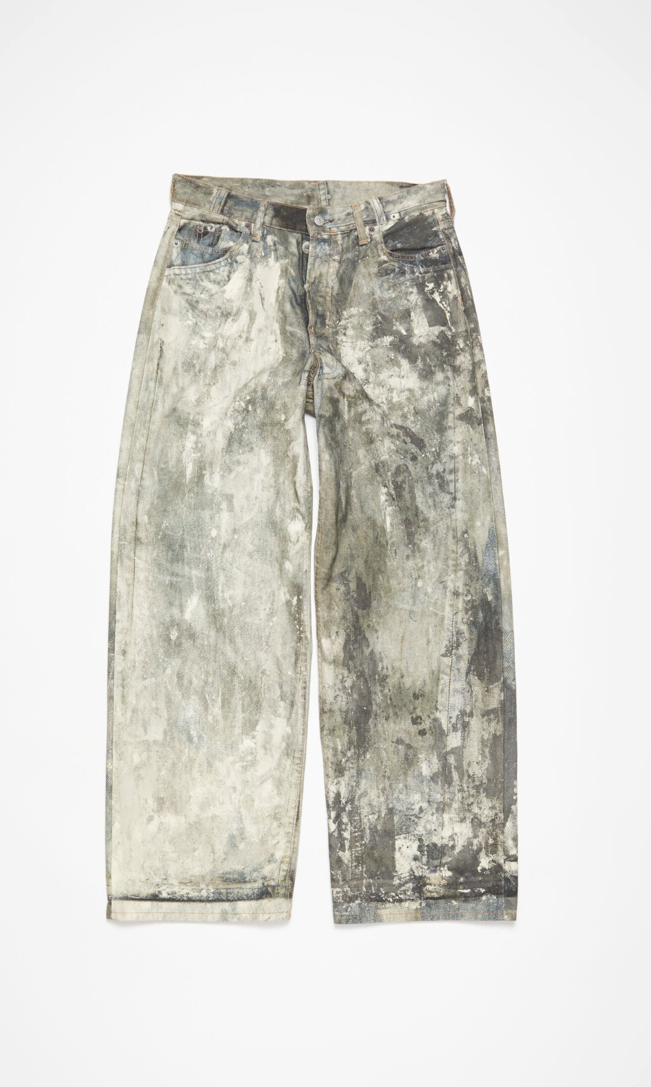 Acne Studios 1981M Loose Fit Jeans 'Cold Grey'