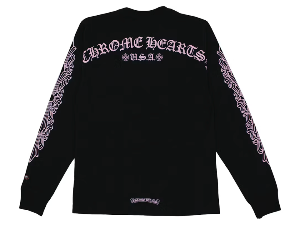 Chrome Hearts Matty Boy Shoulder Logo L/S T Shirt