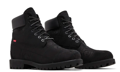 Supreme x Timberland 6 Inch Premium Waterproof Boot 'Patchwork - Black'