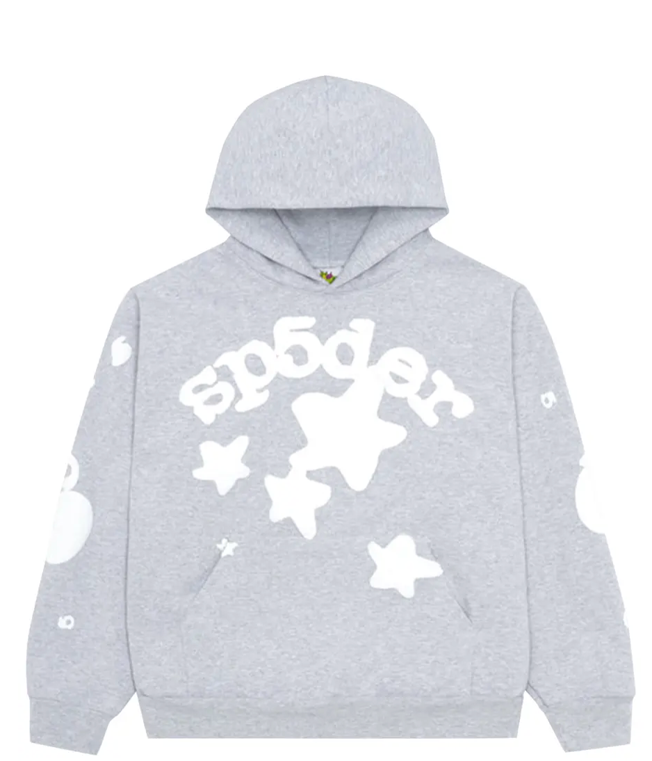 Sp5der Beluga Hoodie 'Grey'