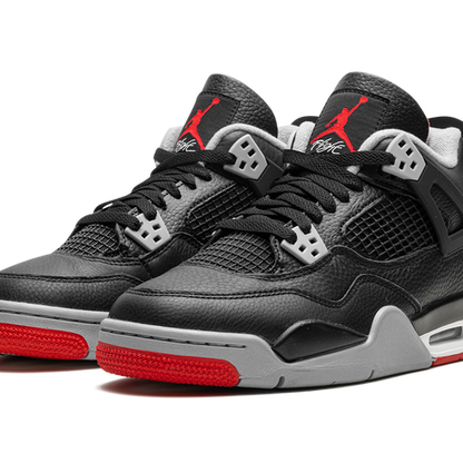 Air Jordan 4 Retro Bred Reimagined black and red - District 97 Clothing