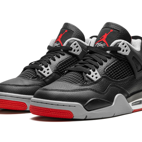 Air Jordan 4 Retro Bred Reimagined black and red - District 97 Clothing